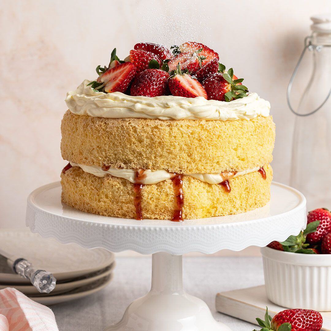 Never Fail Sponge Cake Recipe Chelsea Sugar